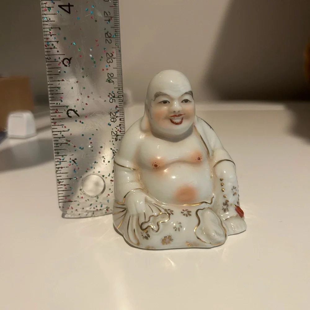 Antique Lucky Buddha - Picture 2 of 4